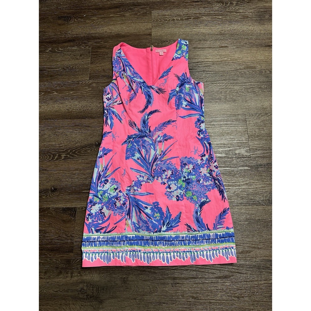 Lilly Pulitzer Tandie  Shift Dress Size 8